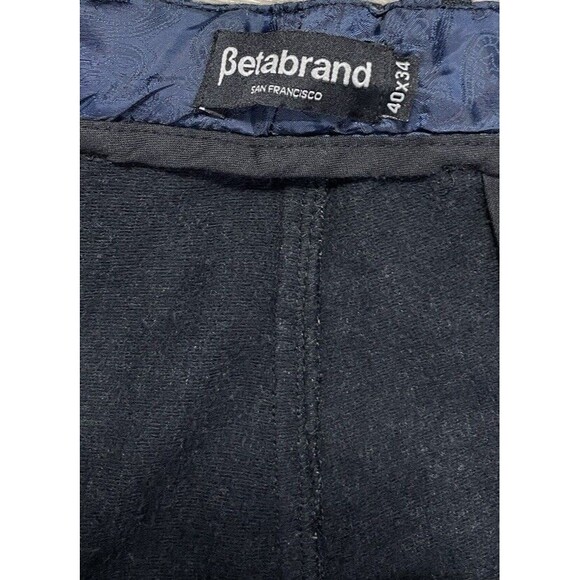 BETABRAND MEN’s STRIPPED PANTS. SIZE: 40 - Picture 5 of 7